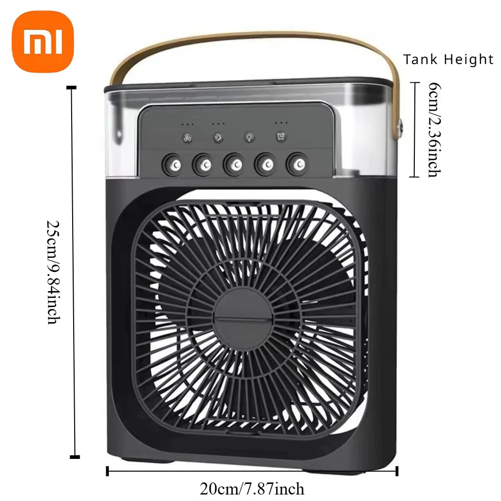 Chill Out Anywhere with the Xiaomi 3-in-1 Mini Air Cooler: Fan, Humidifier & LED Night Light! 🌬️✨ #HomeComfort #CoolBreeze #Xiaomi