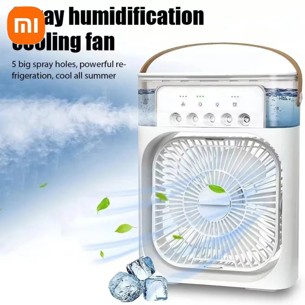 Chill Out Anywhere with the Xiaomi 3-in-1 Mini Air Cooler: Fan, Humidifier & LED Night Light! 🌬️✨ #HomeComfort #CoolBreeze #Xiaomi