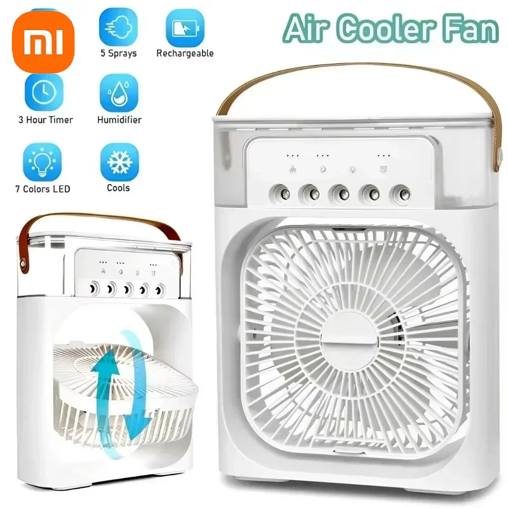 Chill Out Anywhere with the Xiaomi 3-in-1 Mini Air Cooler: Fan, Humidifier & LED Night Light! 🌬️✨ #HomeComfort #CoolBreeze #Xiaomi