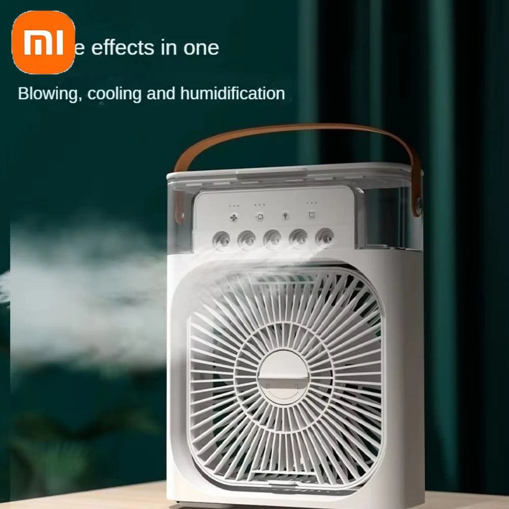 Chill Out Anywhere with the Xiaomi 3-in-1 Mini Air Cooler: Fan, Humidifier & LED Night Light! 🌬️✨ #HomeComfort #CoolBreeze #Xiaomi